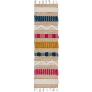 Flair Rugs Medina Teppichläufer 60 x 230 cm Bunt