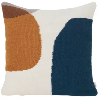 Ferm Living - Kelim Kissen, 50 x 50 cm, merge