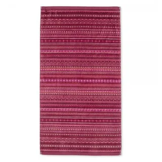 Pip Studio Geometric Print Handtuch 55 x 100 cm pink