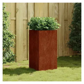 vidaXL Pflanzkübel 40 x 40 x 80 cm Cortenstahl