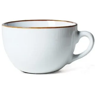 Disoza Tasse Groß Keramik Tasse 700ml Weiß Kaffee Tee Kaffeetasse Suppentassen