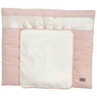 Bebe's Collection Wickelauflage Prinz \u0026 Prinzessin 2023, Rosa, Textil, Füllung: Polyester, 85x70 cm, Oeko-Tex® Standard 100, Bezug waschbar, Pflegen, Wickeln, Wickelauflage