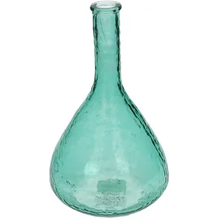 Vase RECYCLED petrol (DH 15x25 cm) - DH 15x25 cm