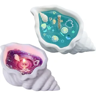 Aromatherapie-Kerzen-Set, Muschel-Duftkerzen, Muschel-Muschelkerze, Sternenhimmel-Wachskerzen, Sandelholz-Duftkerzen für die Inneneinrichtung