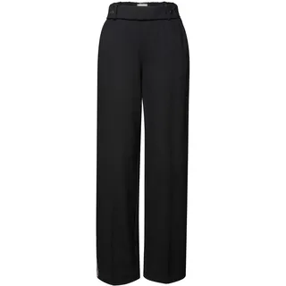 STREET ONE Straight Leg Hose Schwarz 42