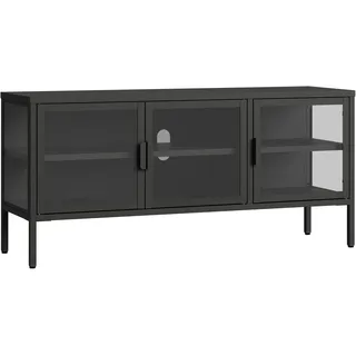 [en.casa] Borshavisa 55 x 118 x 35 cm Schwarz