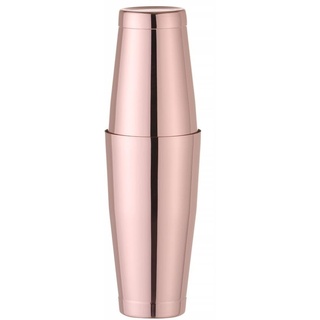 HENDI Cocktail shaker, BarUp, Tin-on-Tin Boston 0,8L, Kupfer, ⌀90mm