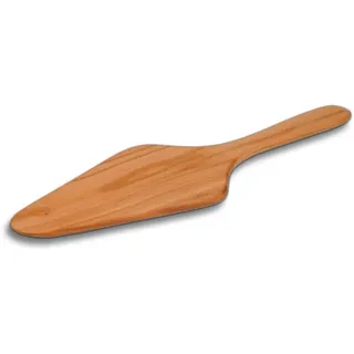 5X HOFMEISTER® Holz-Tortenheber aus Kirschholz, 30 cm, robuster Kuchenheber, hitzebeständiger Pizzaheber aus Europa, Keine Kratzer, kein Plastik im Essen, langlebiges Küchen-Zubehör