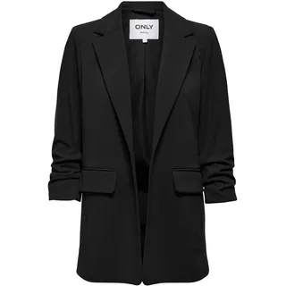 ONLY Damen Blazer | Locker geschnitten fit, 3/4 Arm, Traditional, Bei max. 30 grad im schongang waschen - 38
