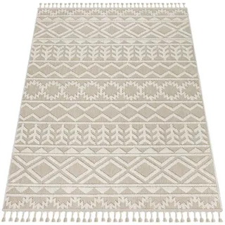 Kadima Design Kurzflorteppich,, Beige, Textil, Baum/Pflanze/Natur, Rechteckig, 240x340 cm, in verschiedenen Größen erhältlich, Teppiche & Böden, Teppiche
