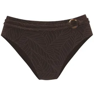 LASCANA Bikini-Hose Damen Braun 34