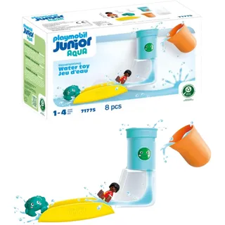 Playmobil Junior Aqua Wasserfalltank mit Rutsche 71775