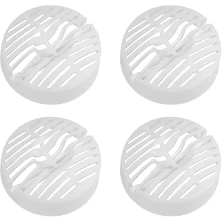 4 Stück Haarsieb für Dusche - 60 mm Haarsieb Dusche Abflusssieb Dusche Ablaufgarnitur für Dusche Ersatz, Kompatibel 6960, 6963, 6961, 6962 Haarfilter Siebeinsatz Duschablauf Siphon