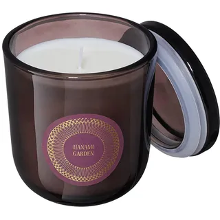 BUTLERS Duftkerze im Glas mit Deckel -Hanami Garden SCENTS of Gold- Natürliche Sojawachs-Kerze 30 Std. Brenndauer | Aromakerzen & Aromatherapie-Duft für den Winter