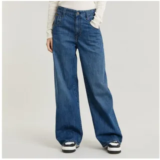 G-Star Skater High Loose Jeans - Faded Blue Glacier - 27 - 30