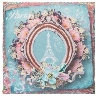 MyFlair Kissen "Pink Paris"