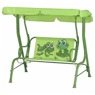 Gartentrends Hollywoodschaukel Froggy, für Kinder, (für Kinder) in grün - 75x118x115 (BxHxT) grün