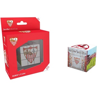 Sevilla FC Rubiks, Würfel Rubik's 3x3 von Sevilla (34811), Mehrfarbig