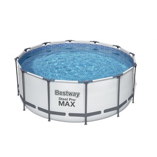 Bestway Steel Pro Max Frame Pool Komplett-Set Ø 366 x 122 cm