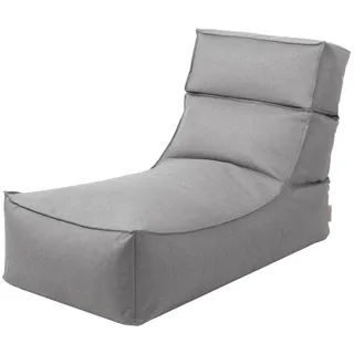 BLOMUS Gartenliege Stay Lounger 60 x 75 120cm Polyester Grau Hellgrau