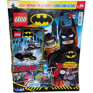 Lego® Magazin Batman Nr. 24 inkl. Batman im Jet-Boot Polybag NEU ✅