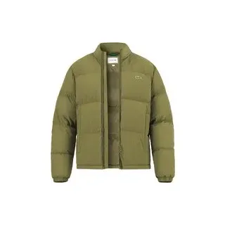 LACOSTE Herren Jacke grün Mikrofaser unifarben, grün, Herbst/Winter 2025/2026