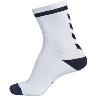 hummel Elite Indoor Socken 1 Paar Weiß/Schwarz 43-45