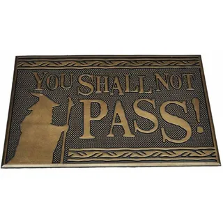 Herr der Ringe Fußmatte You Shall Not Pass 40 x 60 cm - Bunt