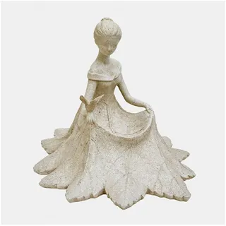 Mirabeau Gartenfigur Deko-Figur Finnedra antikcreme beige