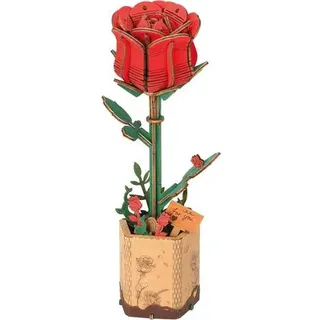 3D Puzzle Blumenstrauß hölzerne Blume DIY Kit Erwachsene Geschenk