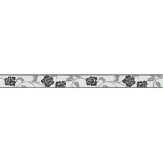A.S. Creations Bordüre Only Borders 5 m x 0,05 m beige/schwarz/weiß 261014
