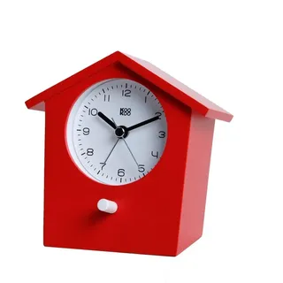 KOOKOO Tischuhr EarlyBird rot