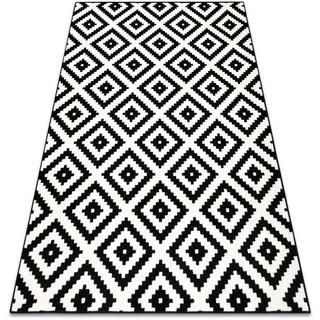 RugsX Teppich, Schwarz, Textil, Rechteckig, 240x340 cm, Teppiche - Böden, Teppiche