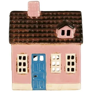 ib laursen Haus aus Keramik My Home Town rosa in rosa | Gr.: onesize