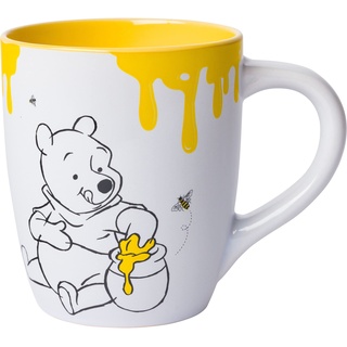 Silver Buffalo Disney Winnie the Pooh Sweet As Can Bee Keramiktasse, 750 ml, 1 Stück