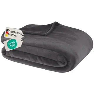 nyvi Kuscheldecke 150 x 200 cm Anthrazit