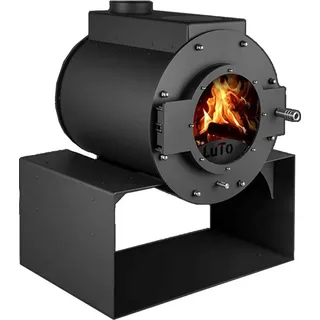 Kanuk Kaminofen LUTO VIII 8 kW inklusive Brennholzlager 2100418