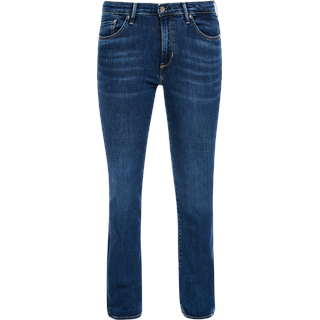 s.Oliver - Jeans Beverly / Slim Fit / Mid Rise / Bootcut Leg, Damen, blau, 34/32