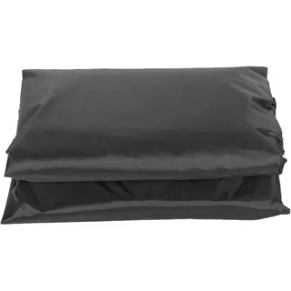 Ymiko Whirlpoolabdeckung im Freien Quadratische Badewanne wasserdichte, Abdeckung Rechteckig, Whirlpoolabdeckungen Zelt, 90,9 x 90,9 x 11,8 Zoll(Schwarz)