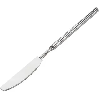 TSUOUKL 1 Stück Teleskopmesser, Edelstahl Ausziehbares Steakmesser & Servierhilfe, Grillmesser für Fleisch und BBQ, Ausziehbarer Griff, 22-64cm
