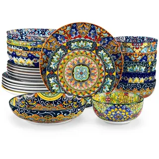 VANCASSO Boho Tafelservice 24-tlg. bunt