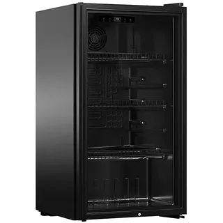 PKM GKS83B Getränkekühlschrank 89 l 83 cm hoch Schwarz