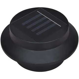 vidaXL Solarleuchte Kunststoff 15,0 cm 12 Stk. schwarz