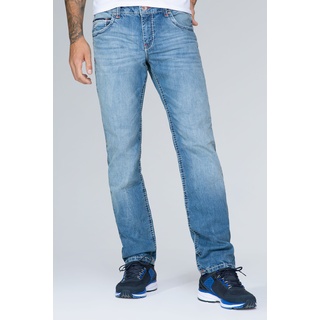 Comfort-fit-Jeans CAMP DAVID Gr. 38, Länge 30, blau Herren Jeans Comfort Fit mit Kontrast-Steppungen