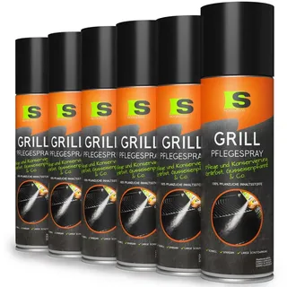 Spraytive Grillreiniger 6 x 500 ml Edelstahl/Gusseisen Weiß