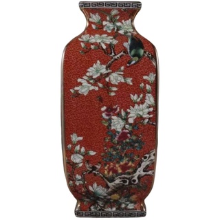 Chinesische Keramikvase weiß große chinesische Vase Porzellan Blumenvase chinesische antike Keramikvasen traditionelle dekorative Vase