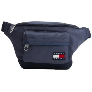 Tommy Jeans Herren Essential Daily Fanny Pack Crossbody Bag with Zipper and Adjustable Strap Gürteltasche, Navy Fleet - Einheitsgröße
