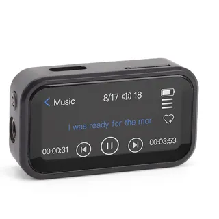 Bewinner BT MP3 -Player, Tragbarer Music Player mit 1,47in Voll -Touchs -Bildschirm, 32 GB HiFi Lustless Sound Recording FM Radio Zum Erlernen von Pendeltraining -Workouts
