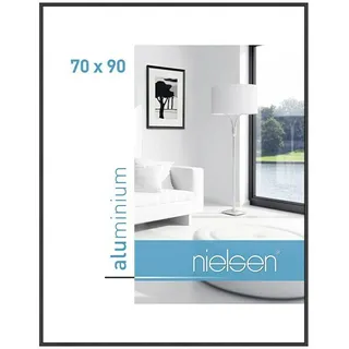 Nielsen Alurahmen Classic  (70 x 90 cm, Schwarz)