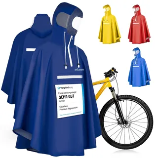 CYCLEHERO Regenponcho Unisex Blau XL